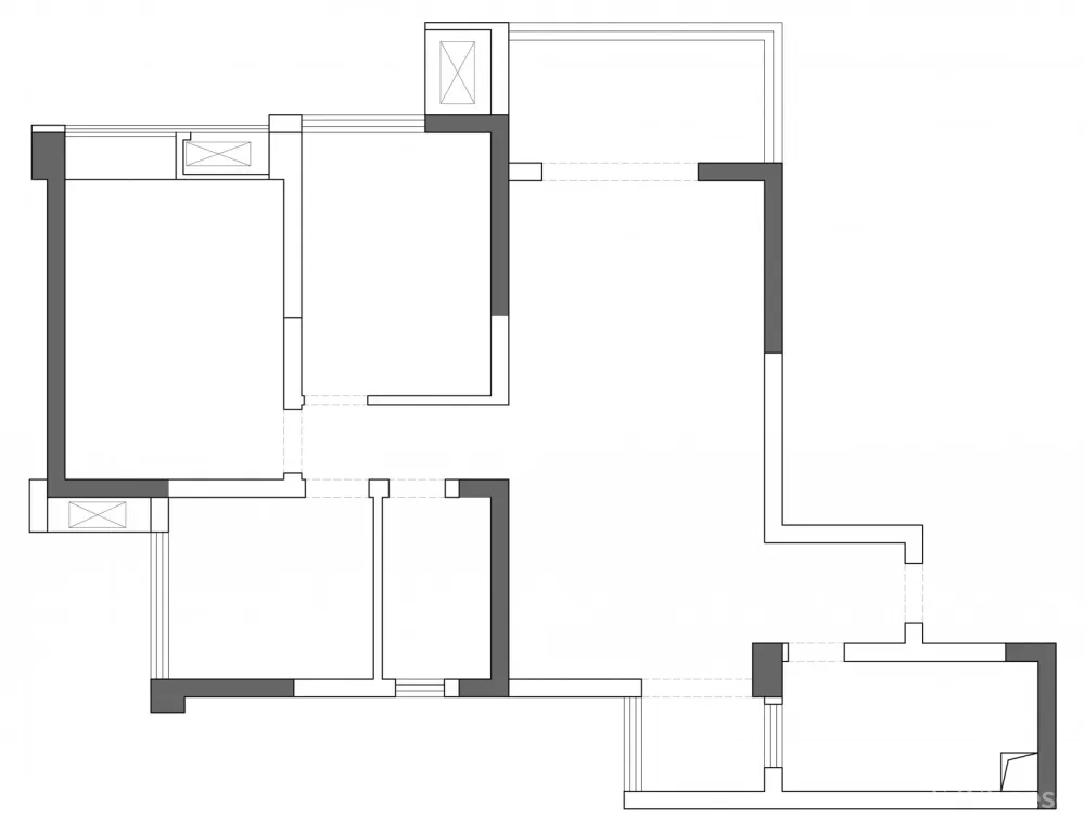 灰色密语者——成都104㎡北欧民宿 | 宁洁 首
