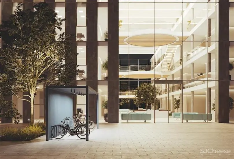 kettal为开放式工作空间设计了模块化“办公亭”