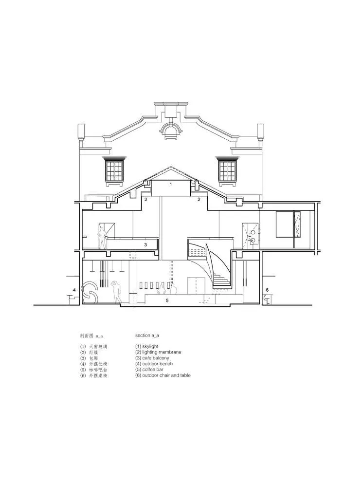 最新 | 不迫建筑工作室：上海鹰集咖啡丰盛里店 首