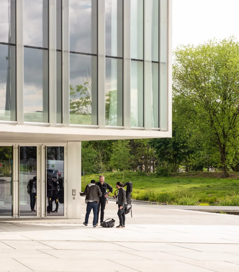 Dominique Coulon & associés:法国Allende表演厅和排练工作室 首