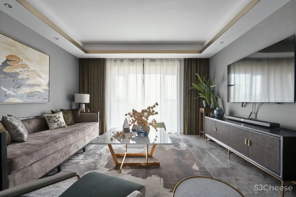 新中式雅致家装设计方案