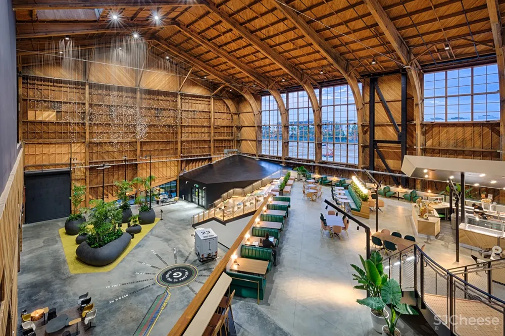 ZGF Architects | Google Spruce Goose办公室,开放式工作空间