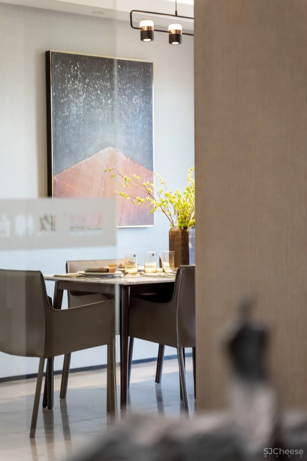 融创 · 玖樟台 100㎡现代风家庭公寓 | 聚舍联合设计