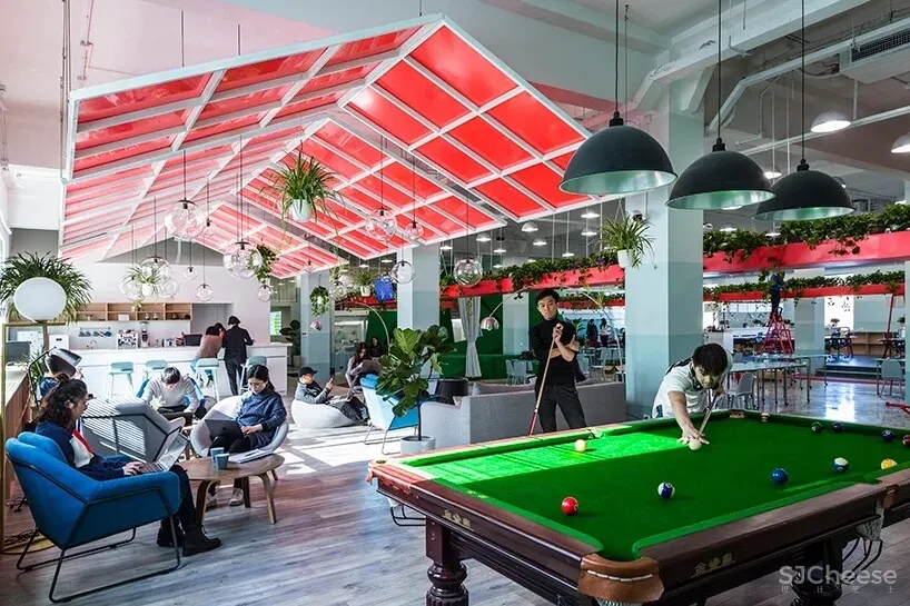 北京乐平公益基金会办公室设计