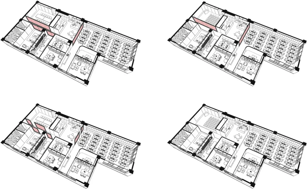 百分金融办公室,北京 / 兼建筑