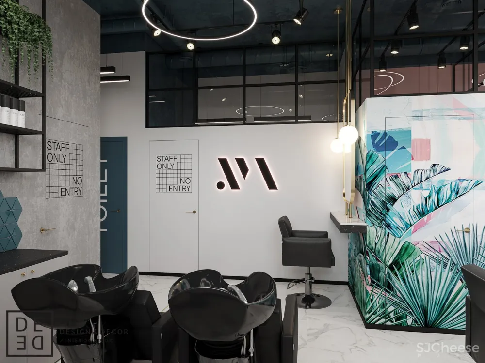 圣彼得堡清新“Tricky mechanics”沙龙 | DE&DE Studio