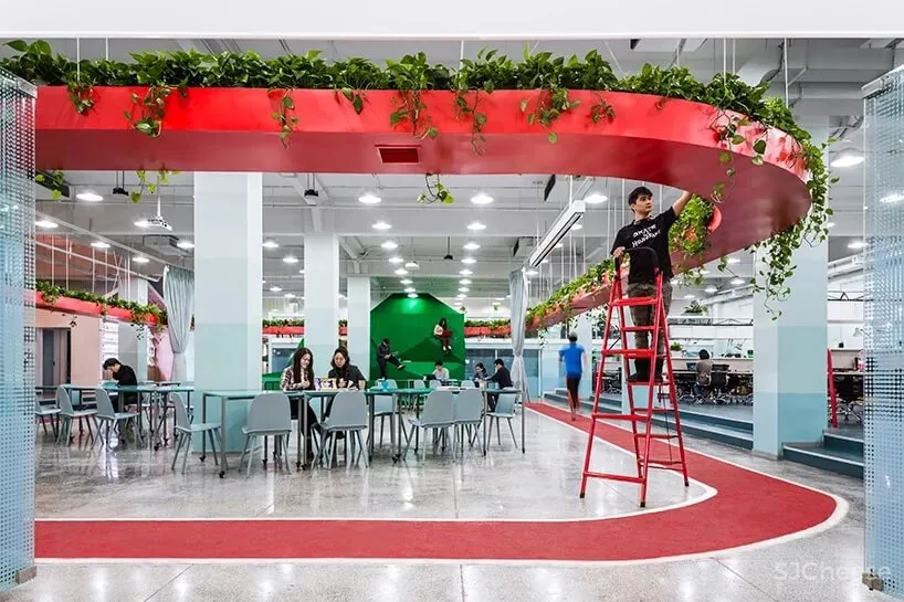 北京乐平公益基金会办公室设计