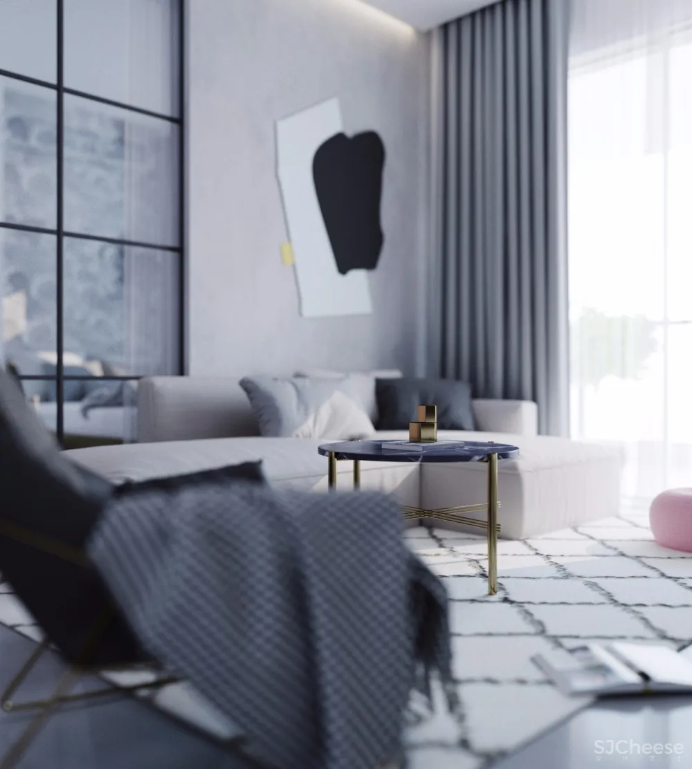 灰色密语者——成都104㎡北欧民宿 | 宁洁 首