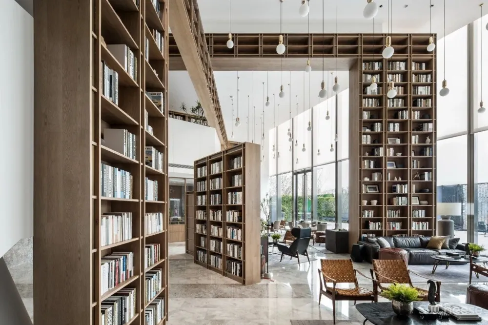尚壹扬新作：解构的图书馆—— 绿城武汉凤起乐鸣销售中心