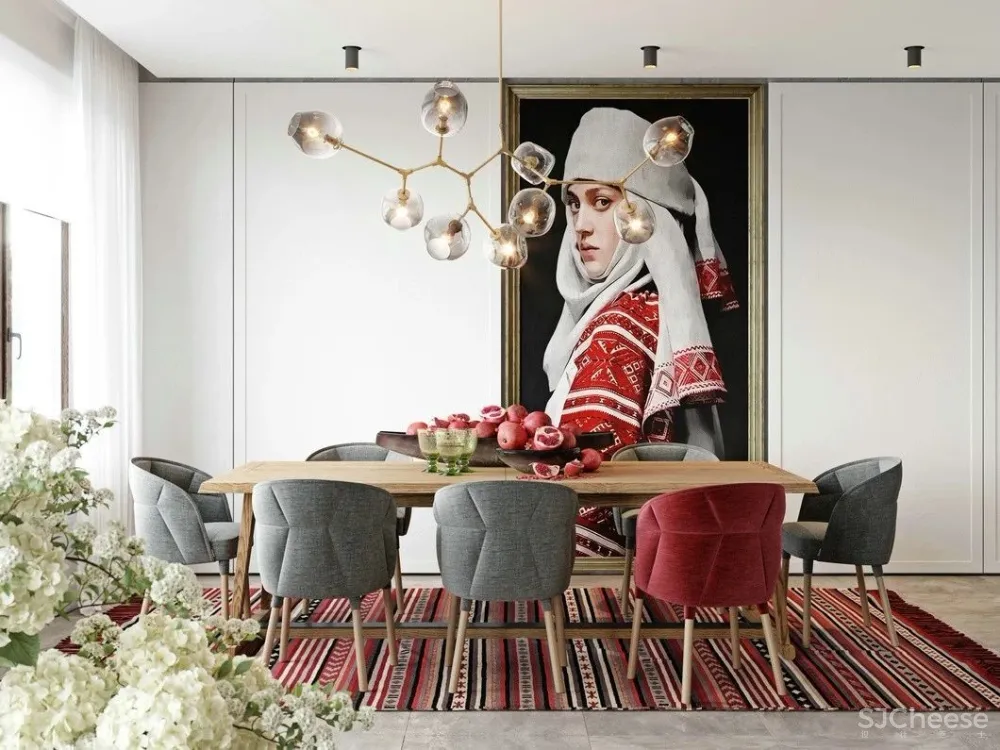 一个户型，三套表现方案，美到爆！ 首