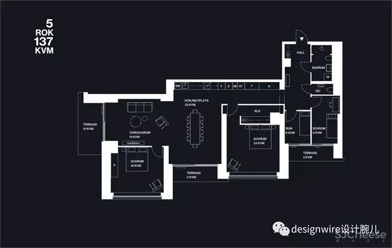 OMA:斯德哥尔摩Norra Tornen居住空间设计