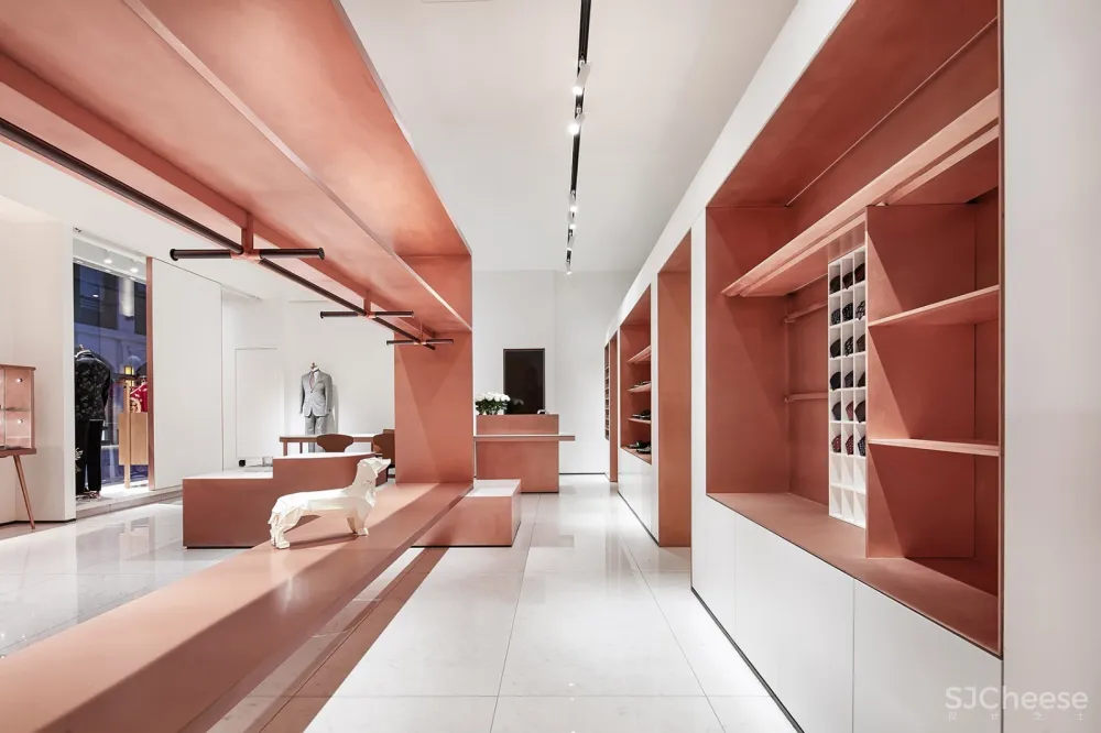 美度空间设计:浙江 胤一红帮服装店 首