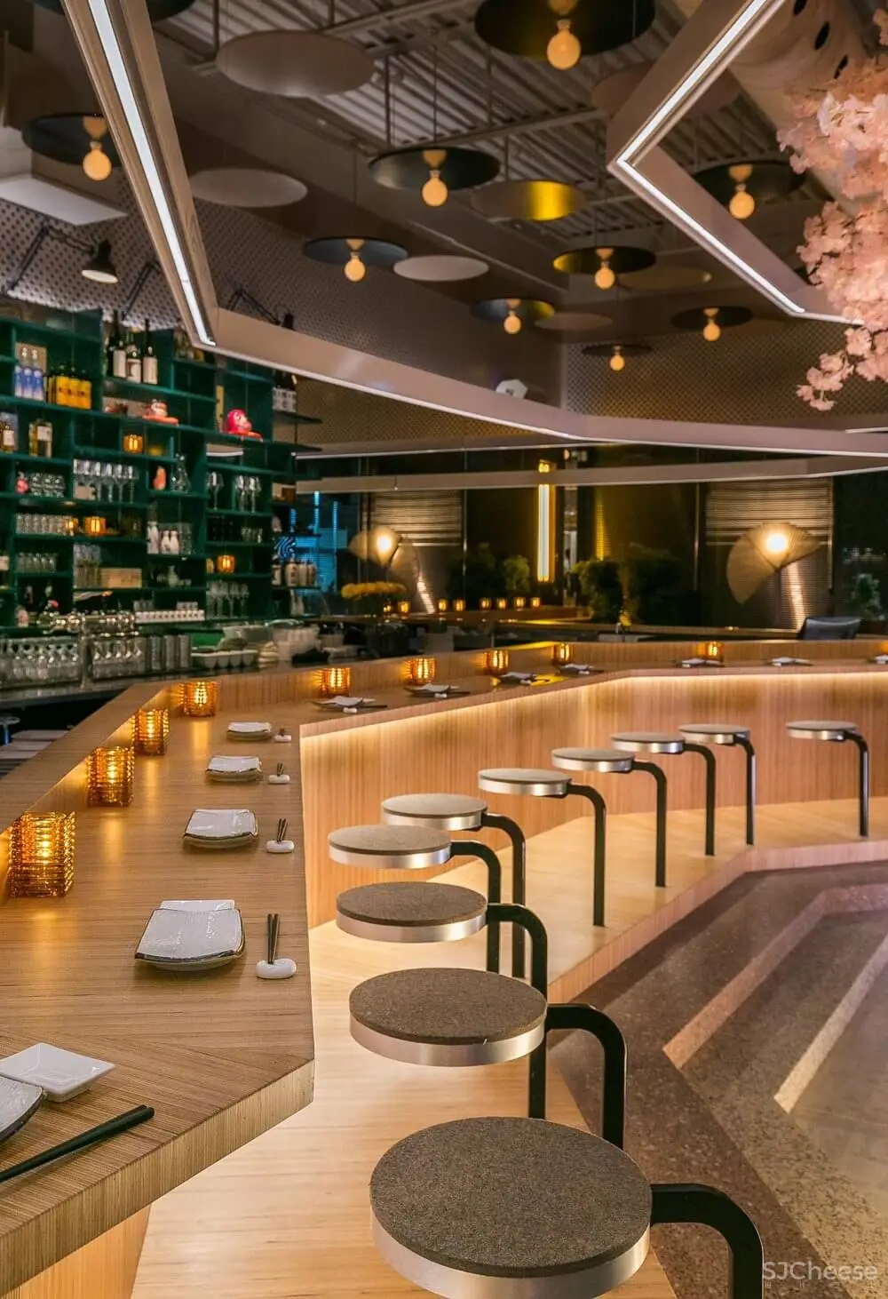 加拿大蒙特利尔LE BLOSSOM日本餐厅设计