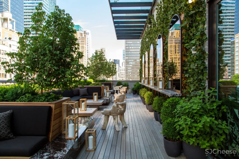 BHDM:曼哈顿 Castell 屋顶酒吧 首