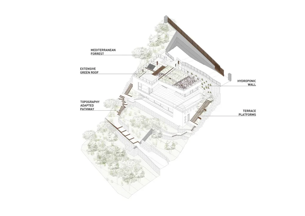 Miel Arquitectos 日光花园景观住宅