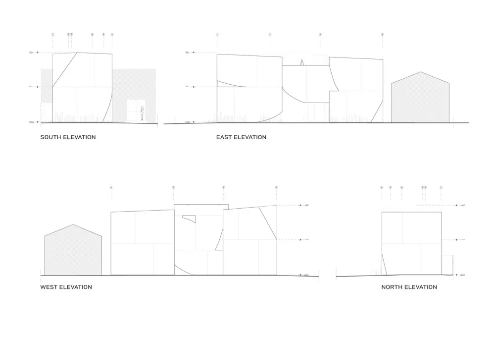 Transart艺术基金会,缝隙进入艺术光 / Schaum/Shieh