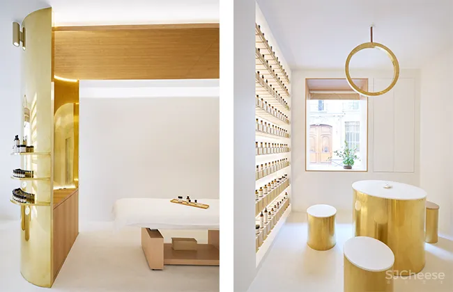 巴黎日本化妆品品牌en精品店设计