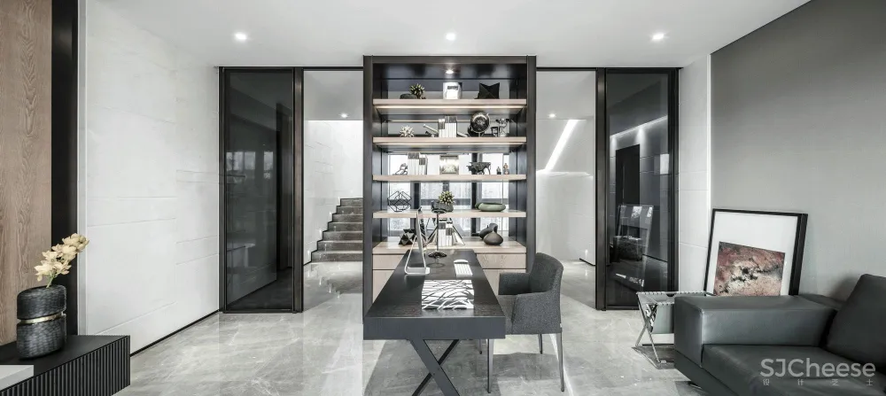 晋园现代极简别墅设计 | 本末设计 首