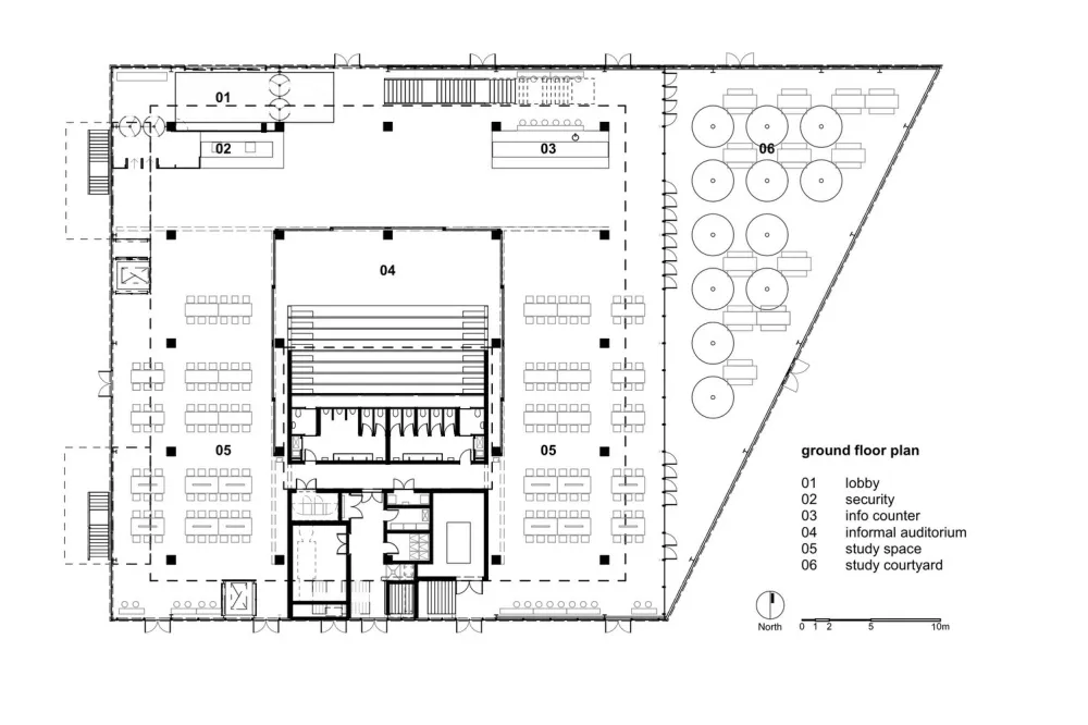 索尔·普拉特杰大学学生资源中心 / Designworkshop