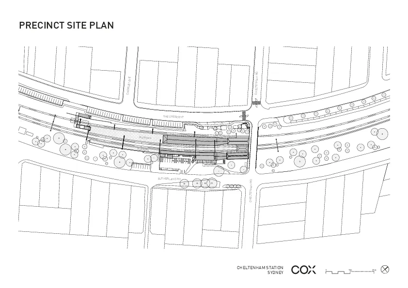 切尔滕纳姆车站: Cox建筑事务所