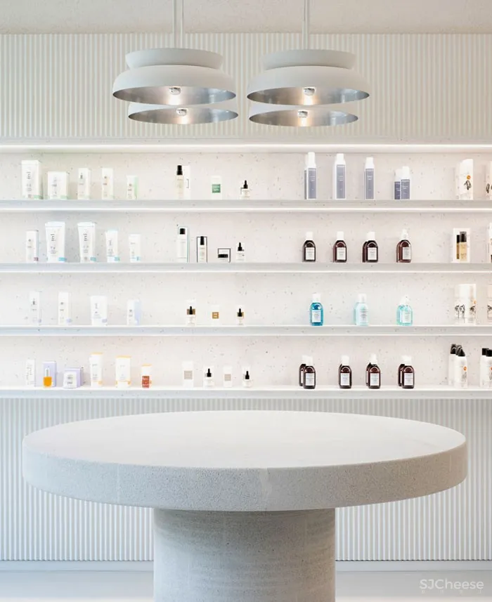 Zalando 美容站,低彩度也能给你需要的温暖氛围 | Batek Architekten