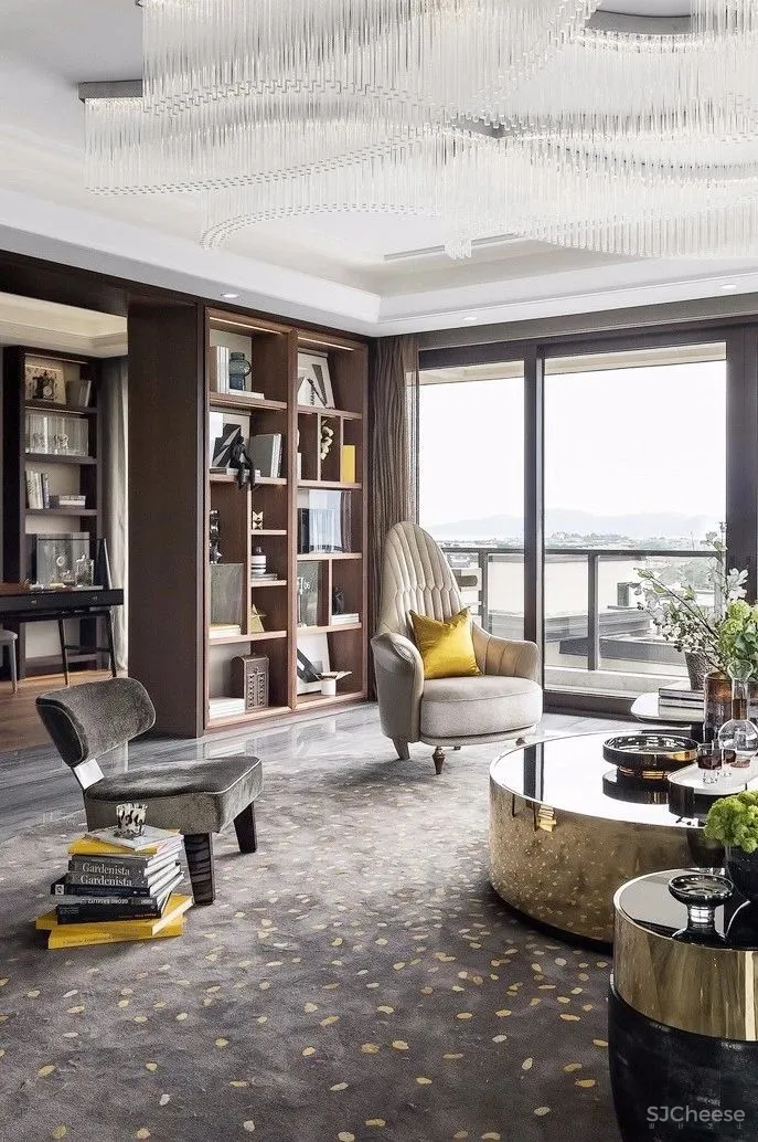 新作| 270°江景超大平层设计，美到爆 首