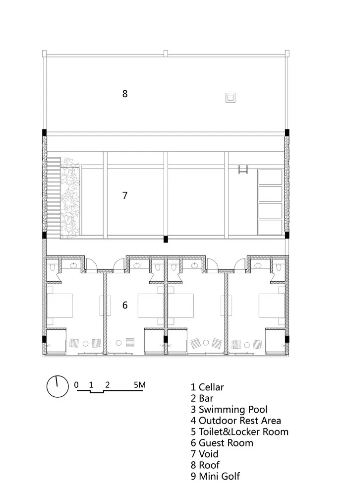 莫干山宿里三号度假酒店 / Atelier XÜK