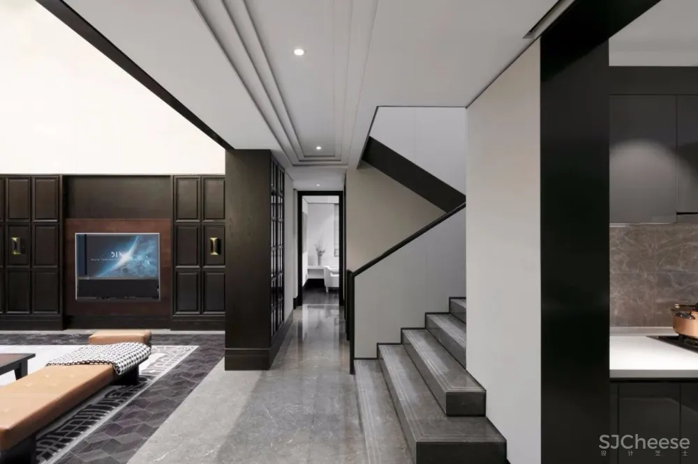 新作 | 450m² 顶级海墅,高级灰诠释冷静睿智的朴质奢华