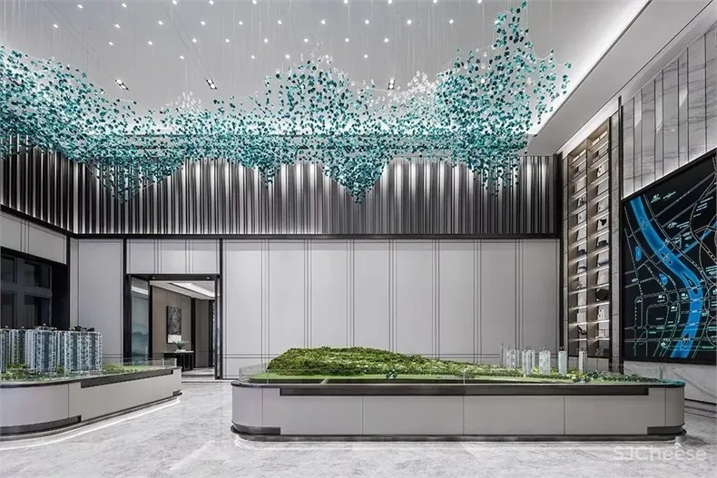 六艺源:长沙融创城售楼处设计