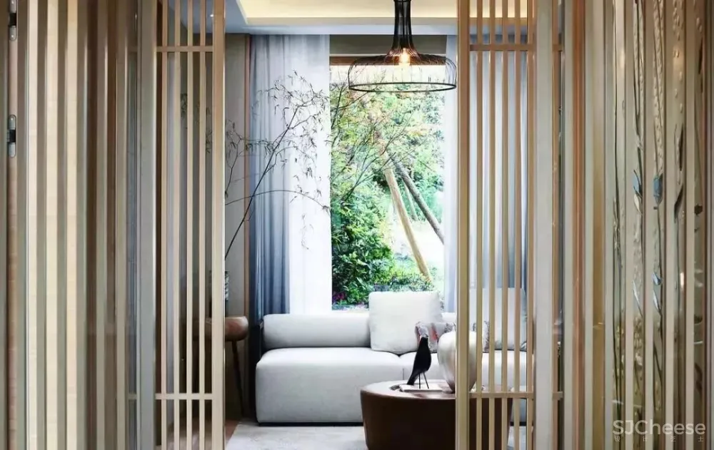 隔断，隔而不断之美！