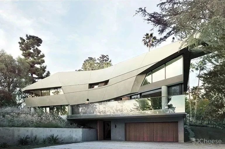 混凝土别墅设计 | 无可比拟的质感 首