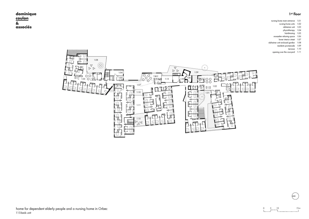 home for dependent elderly people and nursing home in orbec