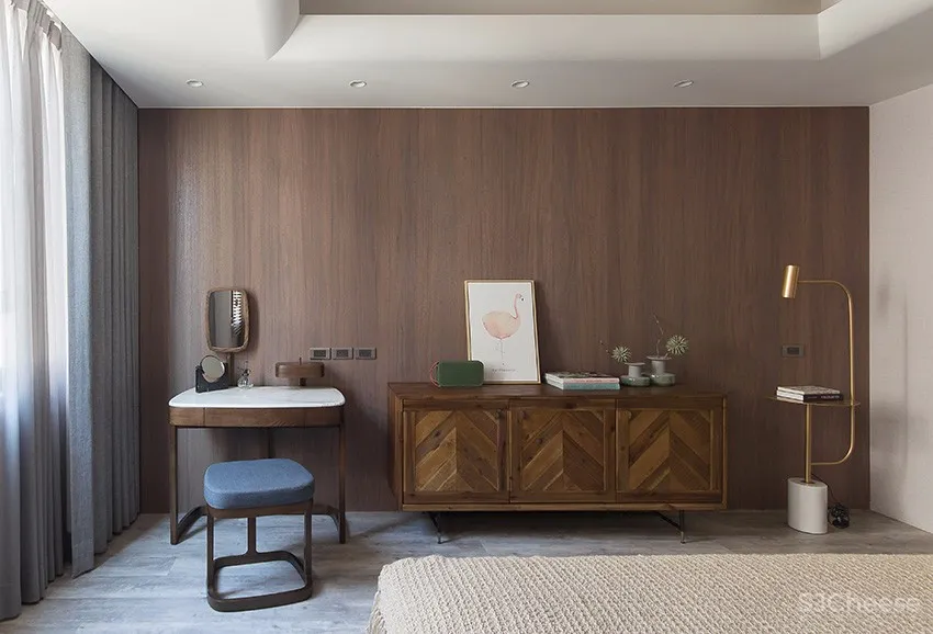 粗犷与优雅！台南181.5㎡混搭现代感透天厝 | 执见设计