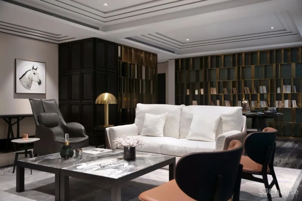 新作 | 450m² 顶级海墅,高级灰诠释冷静睿智的朴质奢华