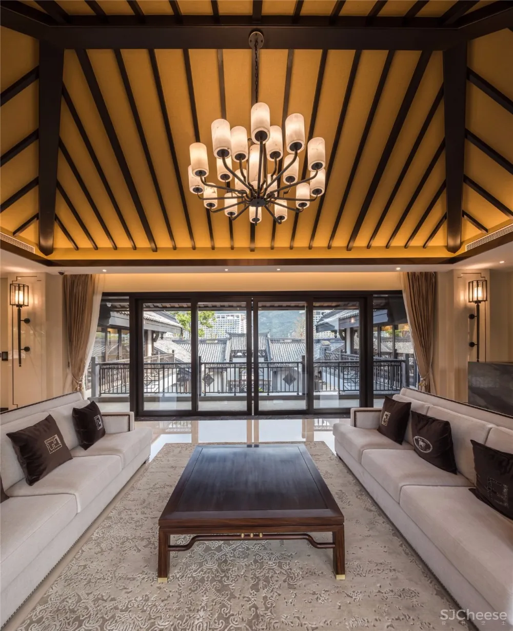 【香港室内设计之父高文安新作】1043 ㎡珠海紫禁书院:永不过时的东方营造