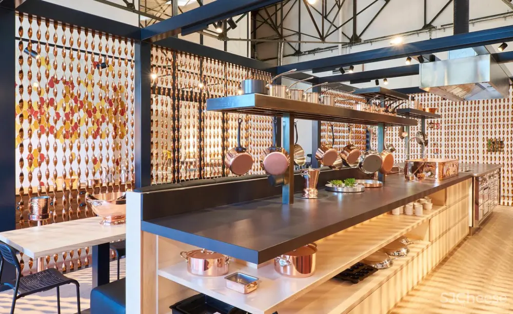 mauviel1830 transforms french factory into culinary retreat