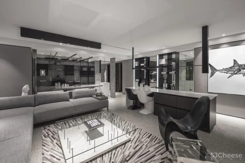 一然设计 | 黑白世界极简至极 首