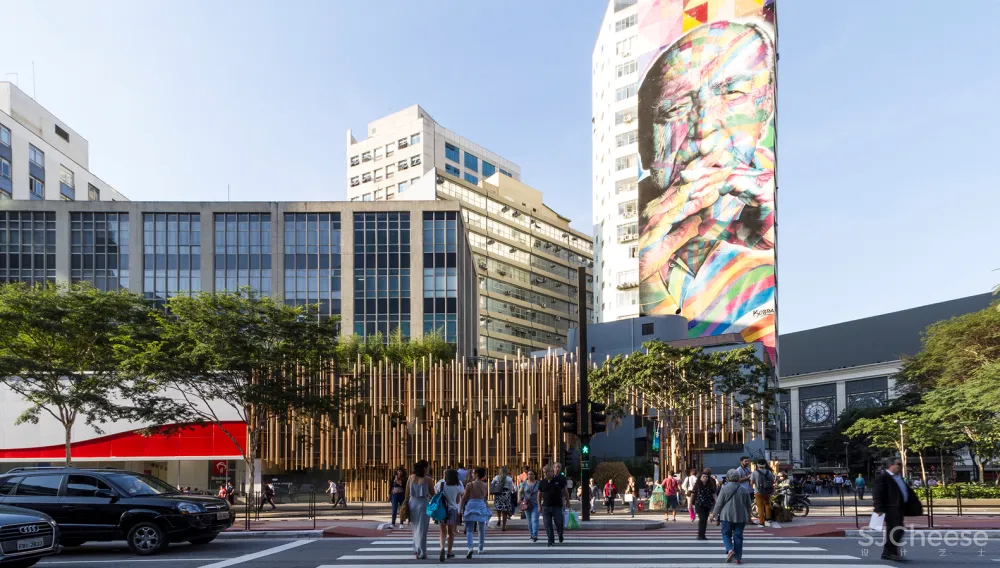 隈研吾+FGMF 新作“圣保罗日本屋”,将巴西和日本的传统材料融合