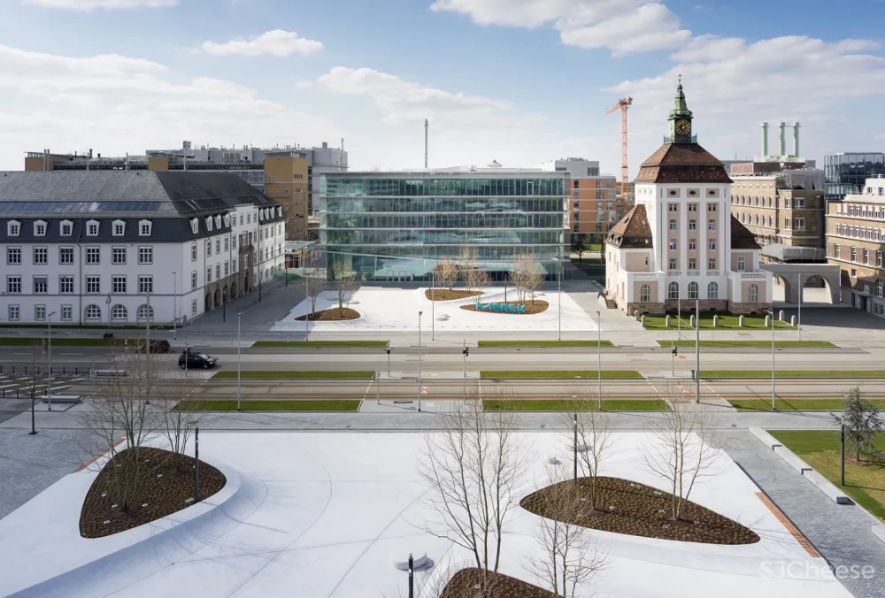 默克创新中心：持续发展的空间结构