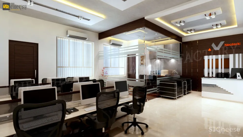3d commercial interior rendering 4