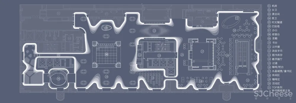 Wutopia Lab 俞挺新作： 西安钟书阁 - 云中天堂 首