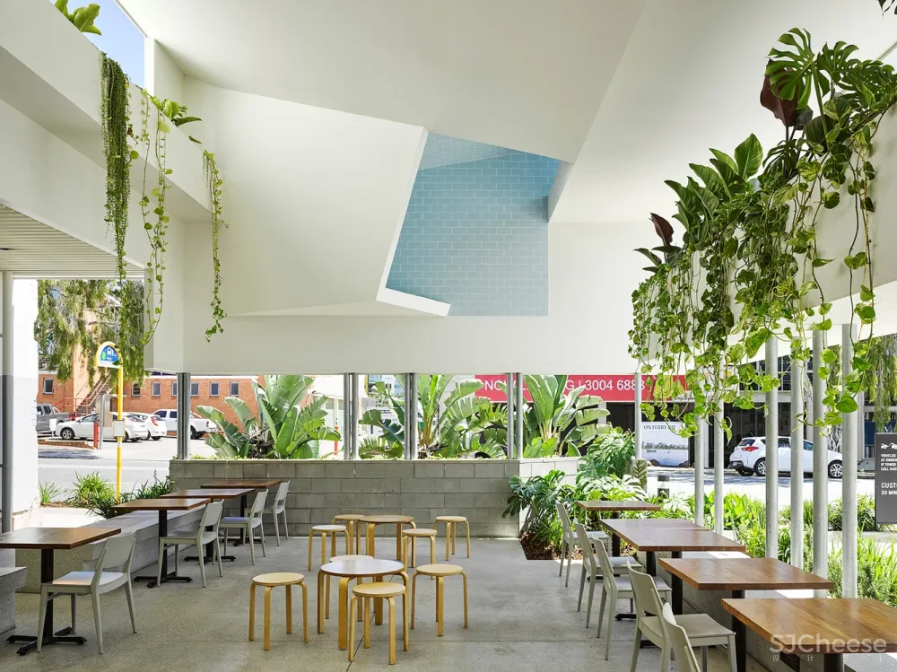 可渗水绿色商店 / Cavill Architects + Jasper Brown