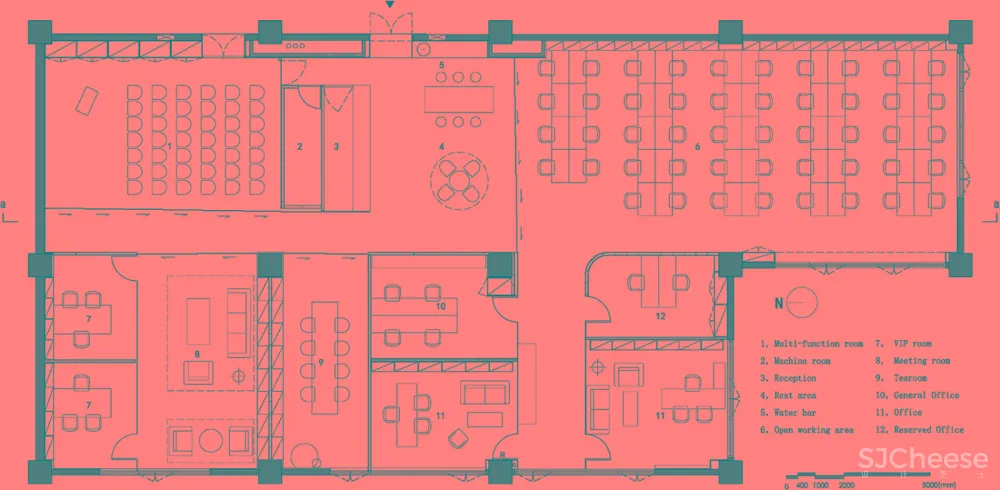 百分金融办公室,北京 / 兼建筑