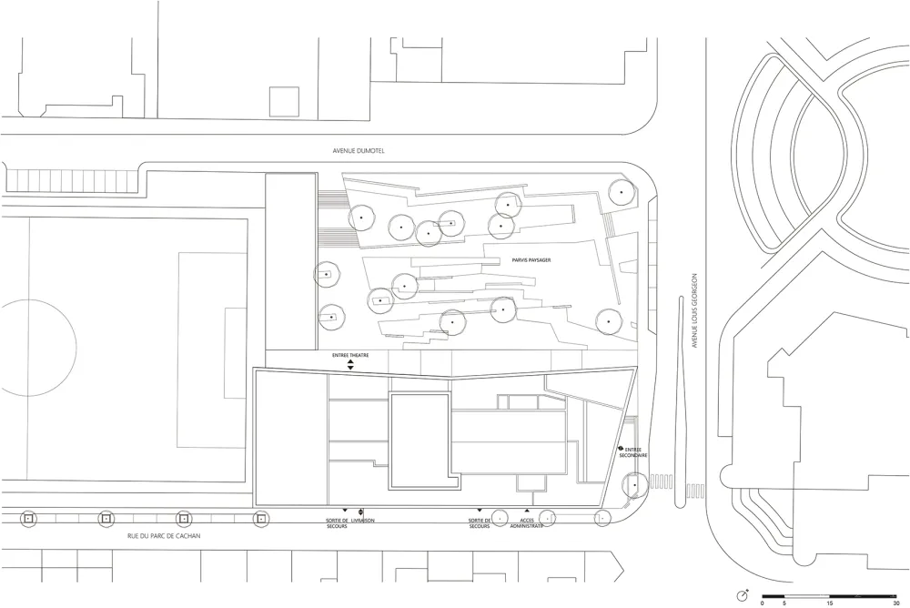 Jacques Carat剧院重建,法国 / Ateliers O-S Architectes