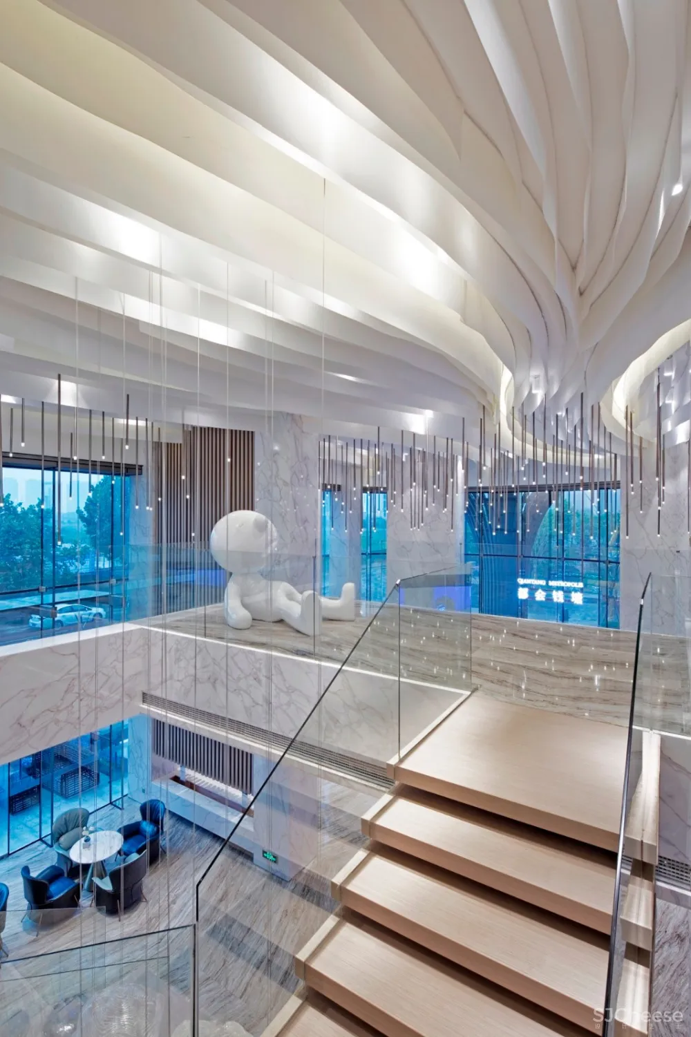 都会钱塘销售展示中心:新现代主义邂逅自然浪漫