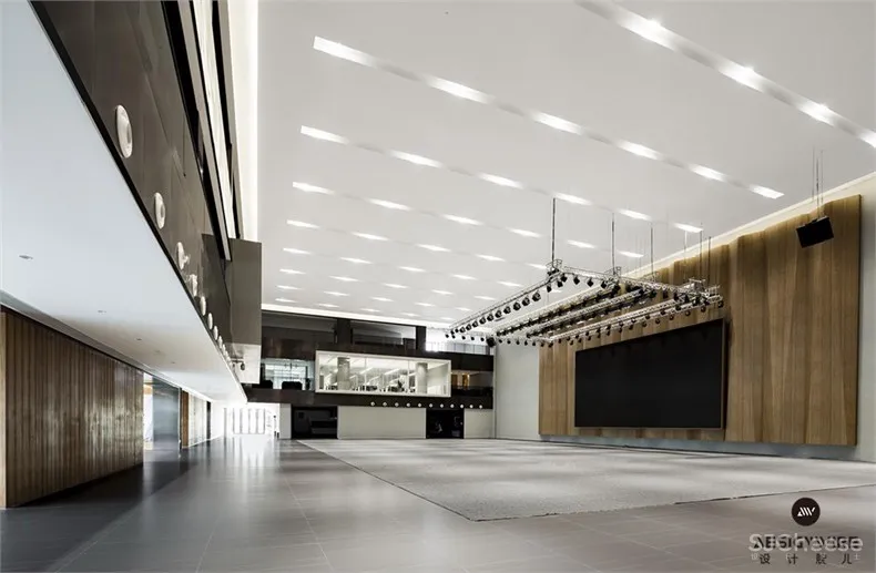 三能集成房屋股份有限公司办公楼-11-多功能厅2.jpg 直上:长沙三能集成房屋股份有限公司办公楼设计