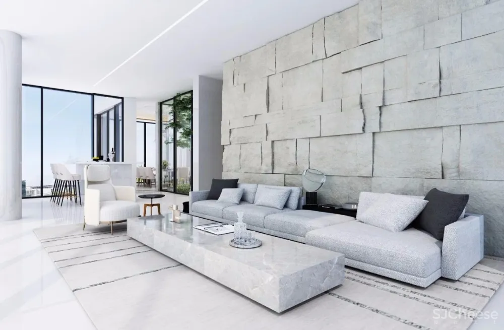 新作 | 1400m² 极简白顶级度假别墅，89年设计师惊艳演绎 首