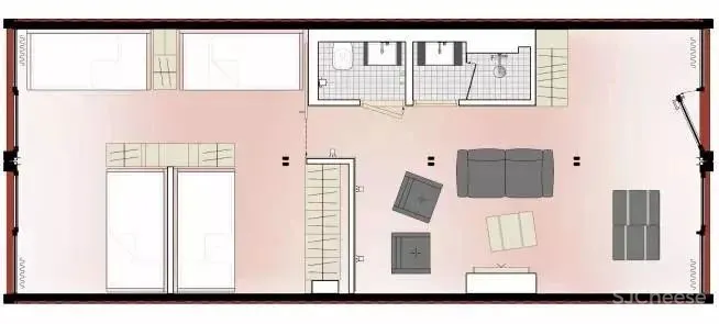 用集装箱造旅店,低预算打造创意空间