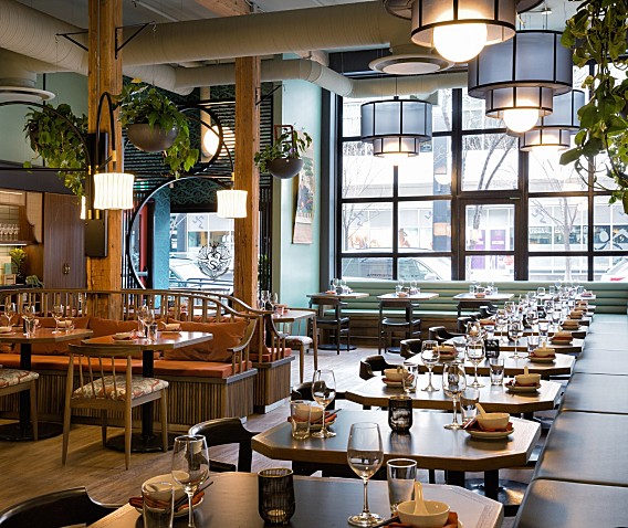 Sarah Ward：加拿大中国风装饰餐厅 首