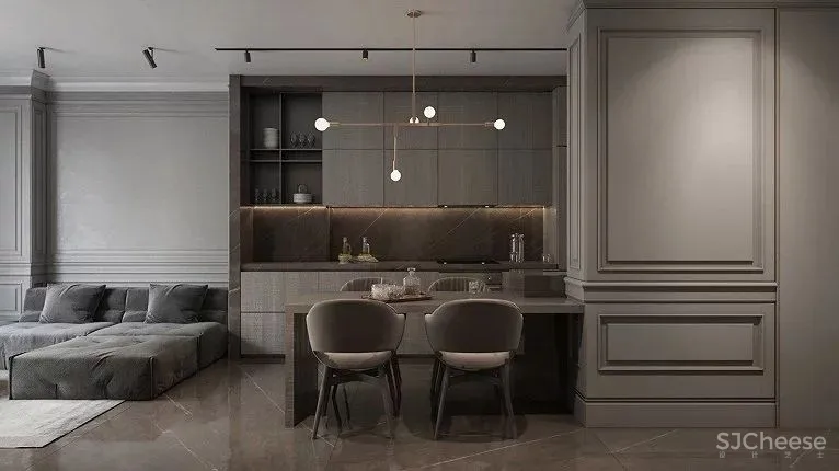 现代简约轻奢风格:肆意流行的元素 首